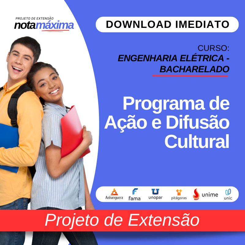 PROJETO DE EXTENSÃO I - ENGENHARIA ELÉTRICA