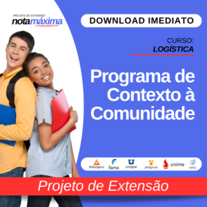 PROJETO DE EXTENSÃO I - LOGISTICA