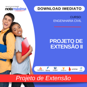 PROJETO DE EXTENSÃO II - ENGENHARIA CIVIL