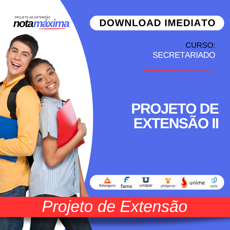 PROJETO DE EXTENSÃO II - SECRETARIADO