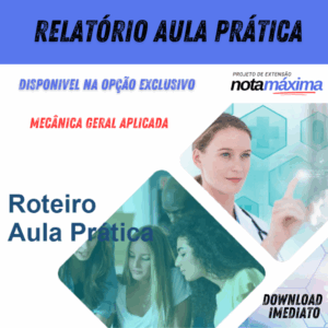 Relatório Aula Prática - MECÂNICA GERAL APLICADA